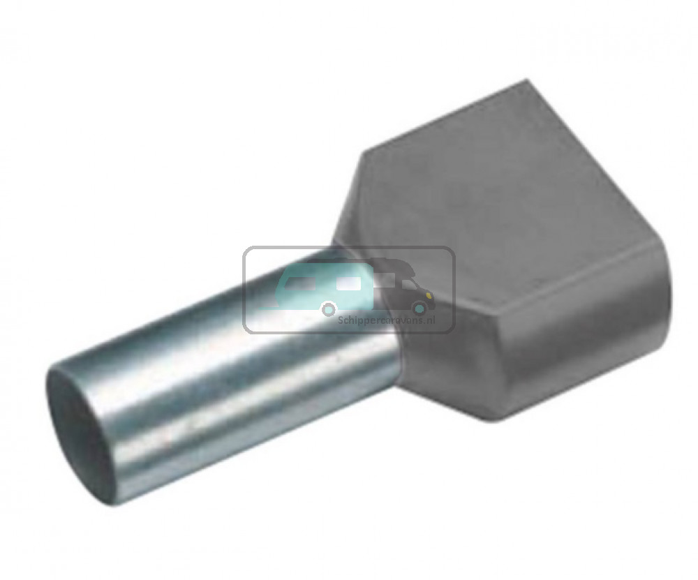 Adereindhuls Dubbel 2x2.50mm² 100st