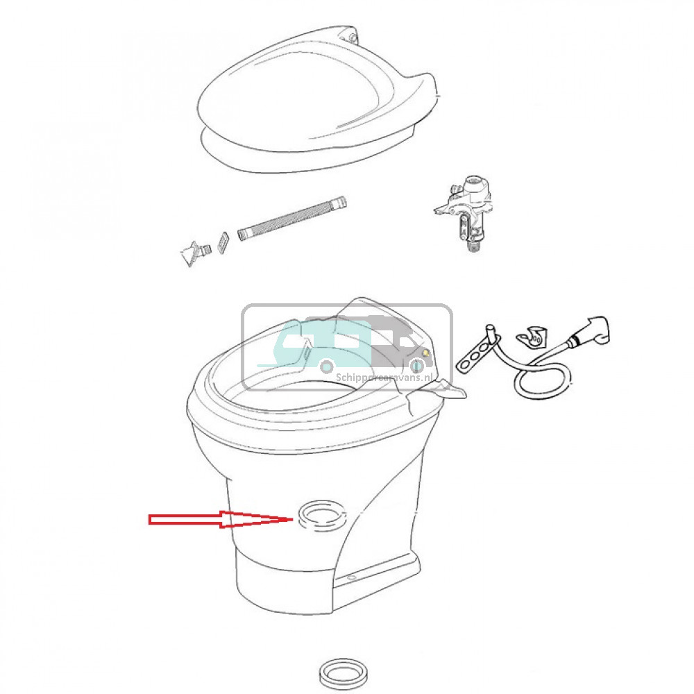 Thetford Aqua Magic V Blade Seal 