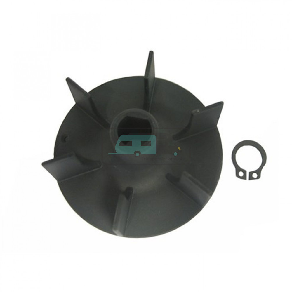 (57)Ventilatierad voor movermotor.