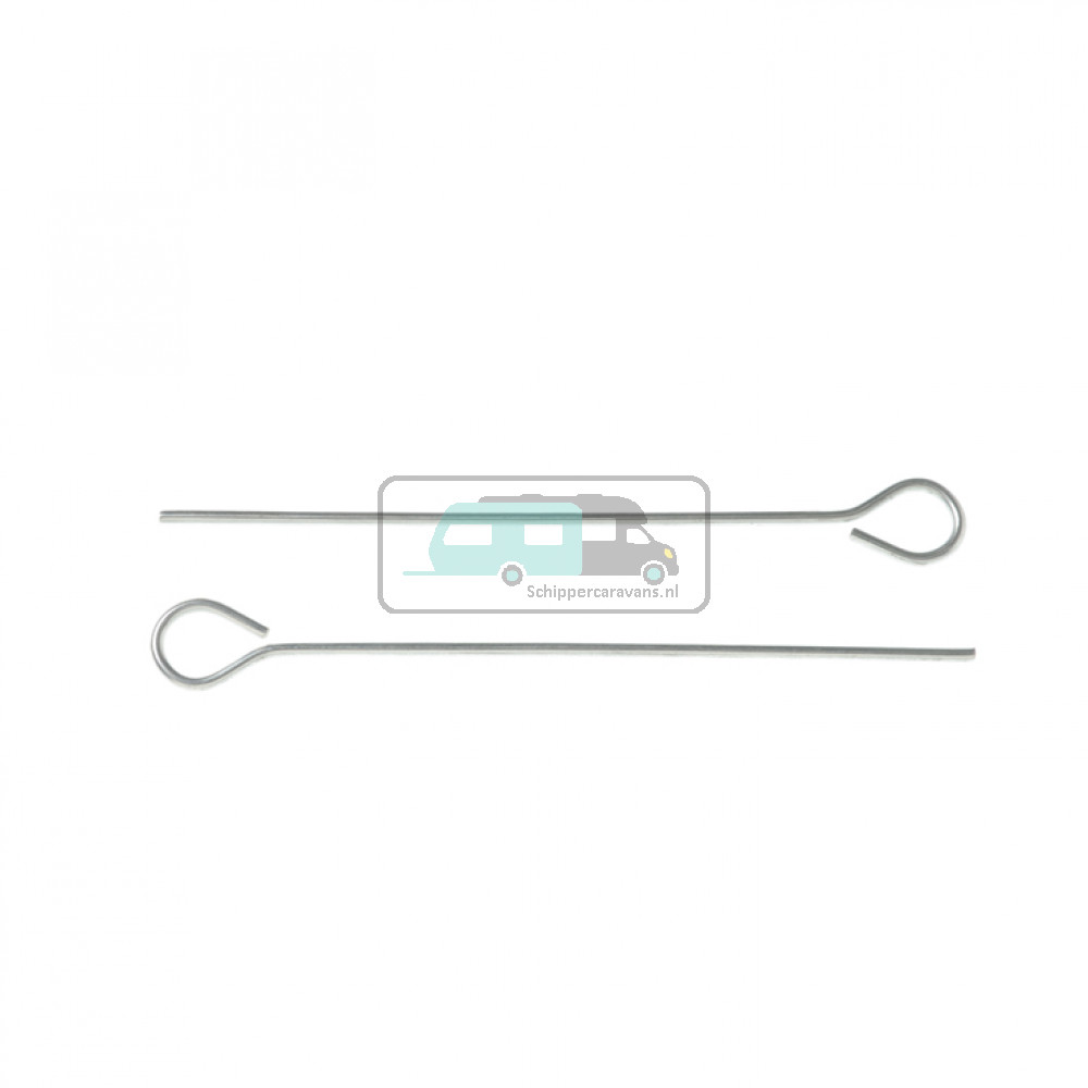 Campking Grondpen Gesloten Oog 24cm 10st