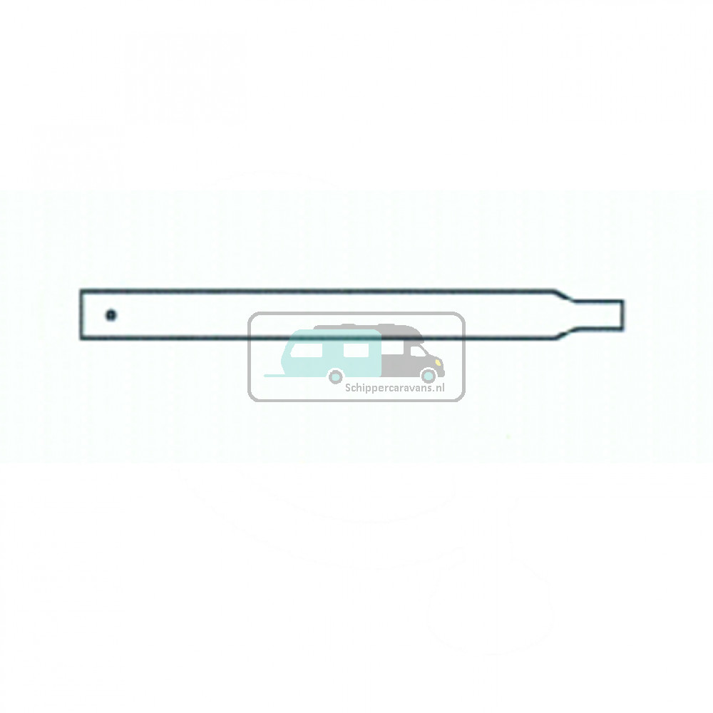 Campking Tussendeel 19 mm 115/110cm veer/gat Pr