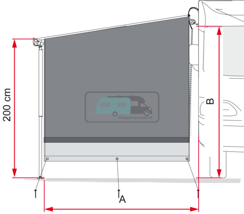 Fiamma CaravanStore Side Blocker