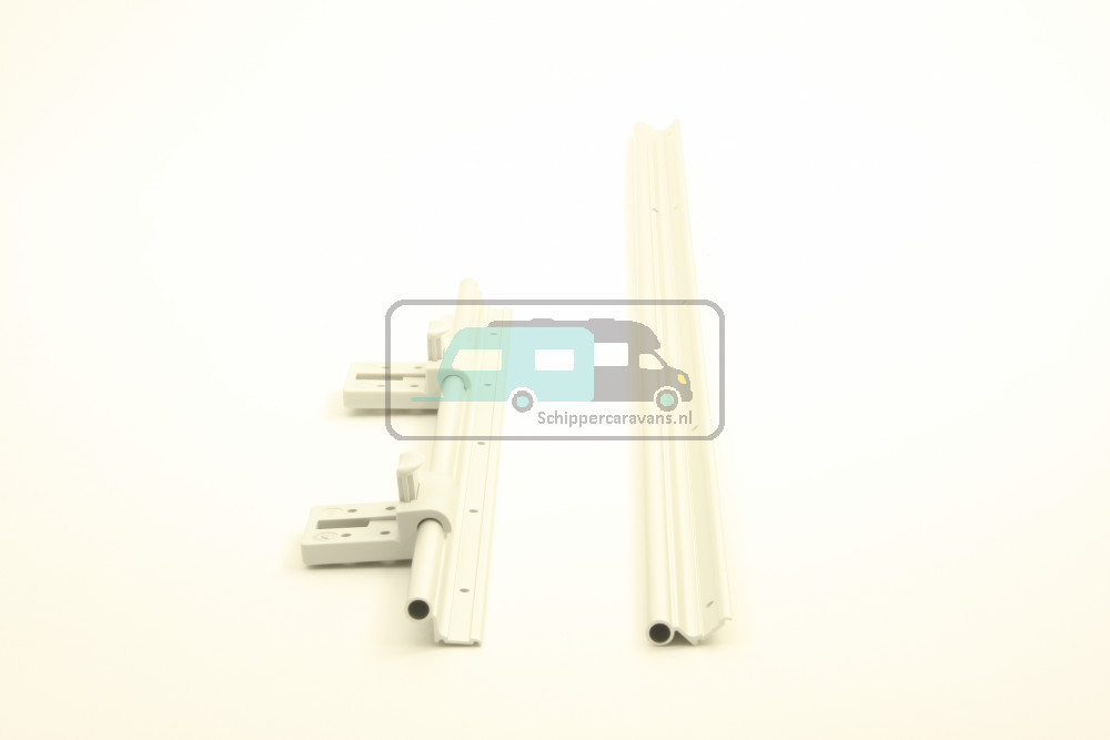 Tafelbladrail Aluminium Compleet