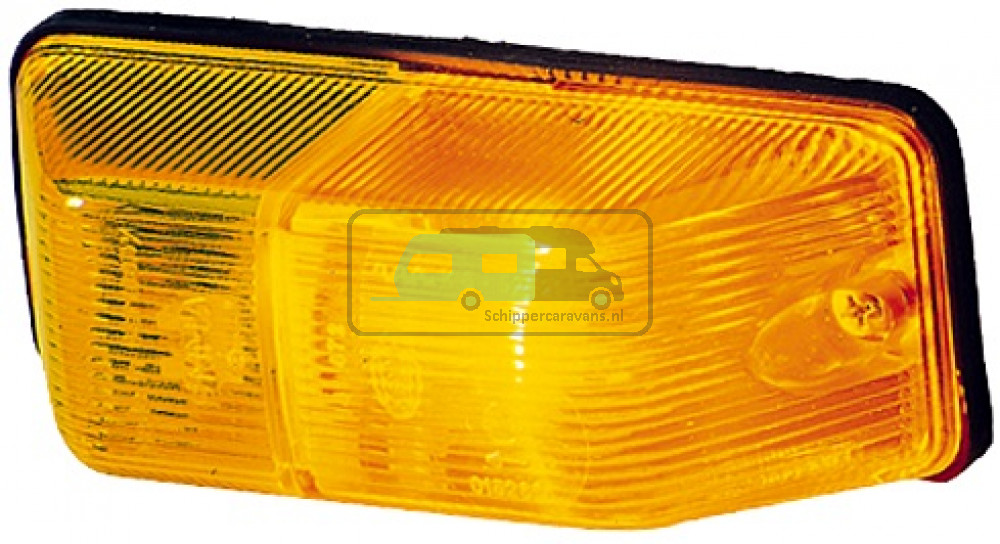Hella Knipperlicht Extra Categorie 5/6 Rechts Rechthoekig Oranje 12/24V