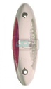 Jokon Markering LED SPL2011 Ovaal Opbouw Rood/Wit Wit Frame