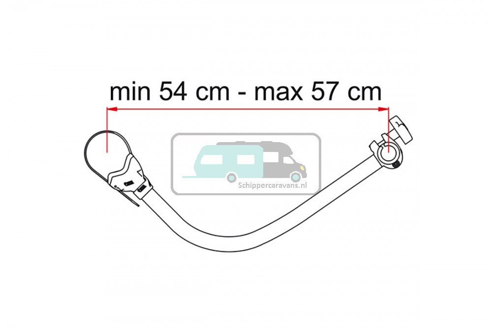 Fiamma Bike-Block Pro 4 Rood