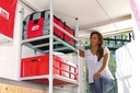 Fiamma Kit Garage Wall Brackets