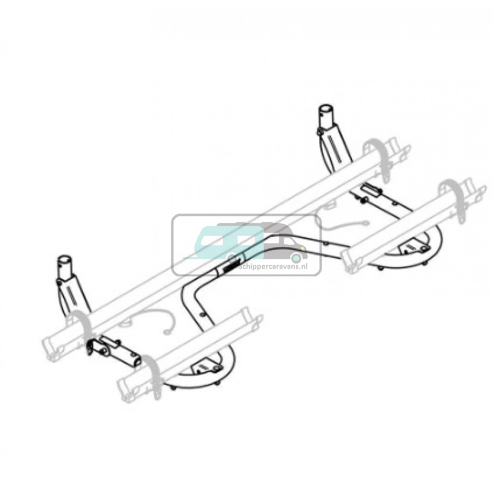 Thule Caravan SuperB XT Support Bar Black