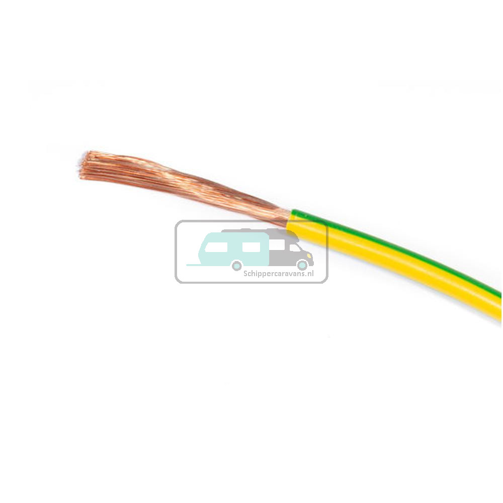 Berker Installatiedraad 1,5mm2 Geel/Groen 100m