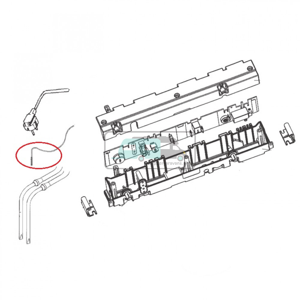 Dometic temperature probe, L=1 RML8555