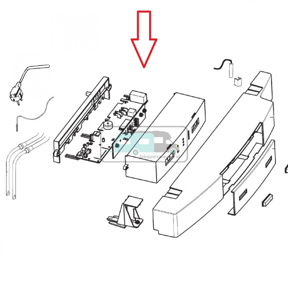 Dometic electrische module voor RM8xx1