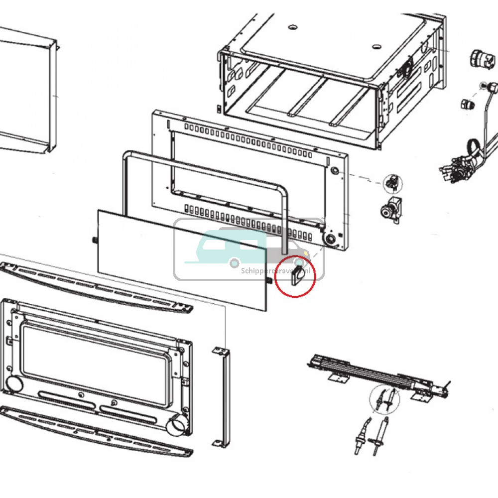 Dometic Knop Oven