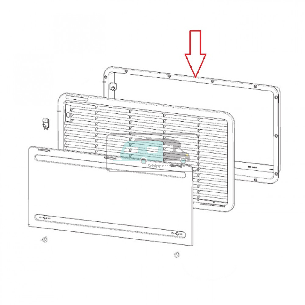 Dometic Binnenkader Rooster LS330