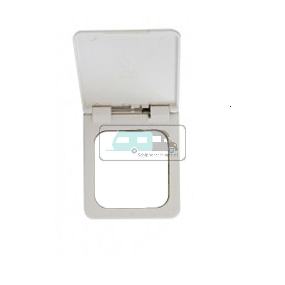 Presto Contactdoos Cover met Klepje S-10.000 Wit