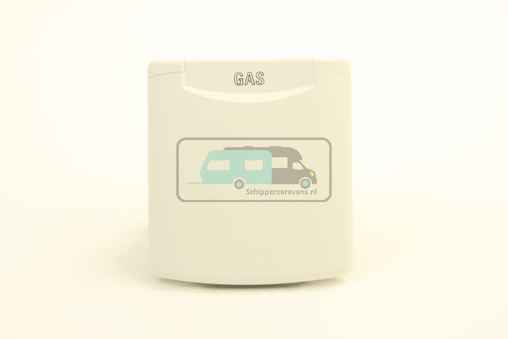Gas Inbouwdoos Design 2014 Wit