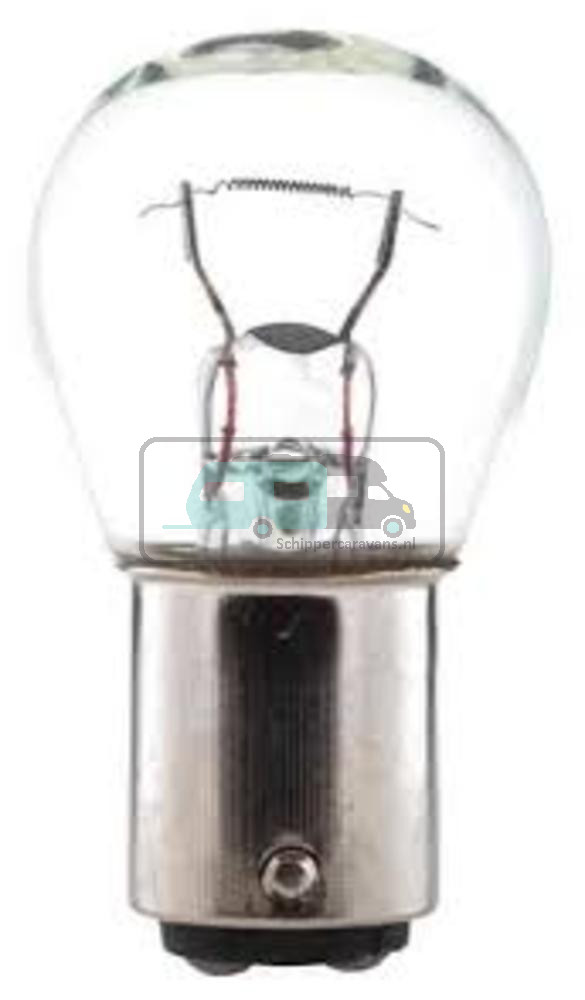 Gloeilamp 12V/21-5W Dubbel Polig BAY15D