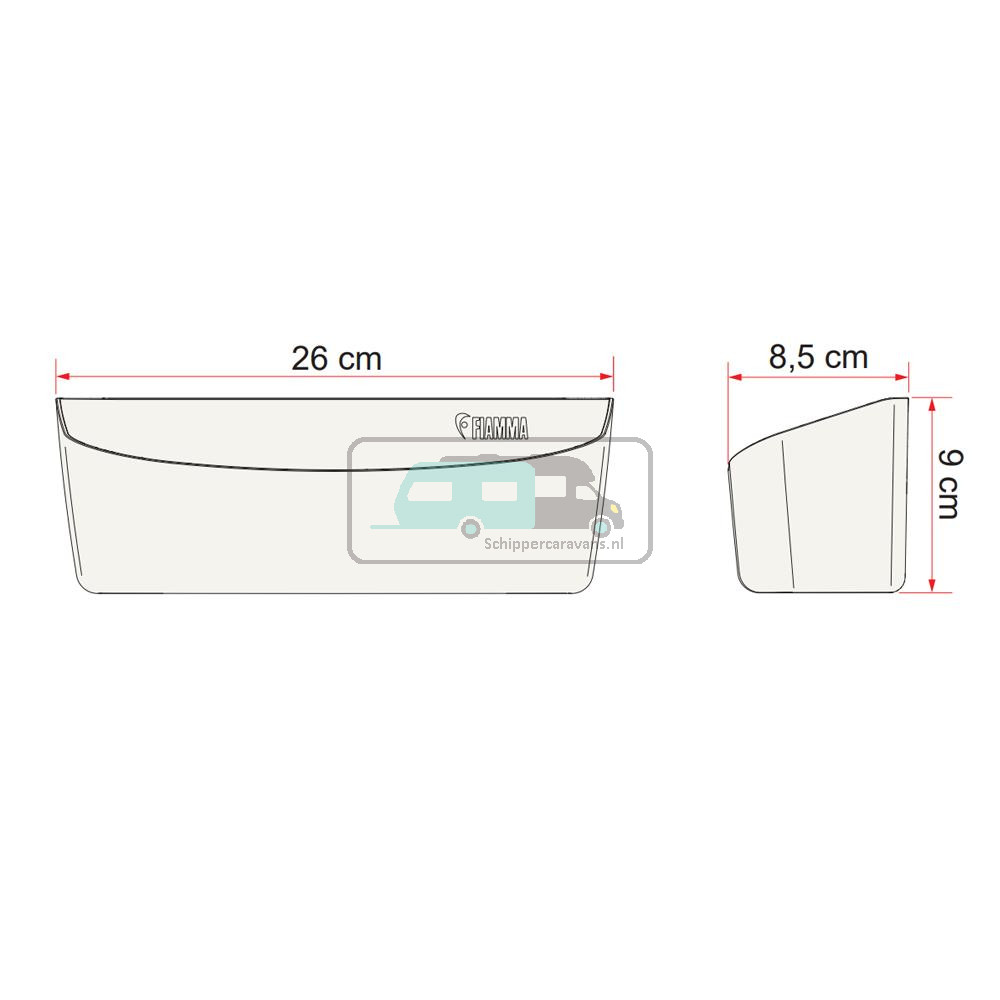 Fiamma Pocket Plus M
