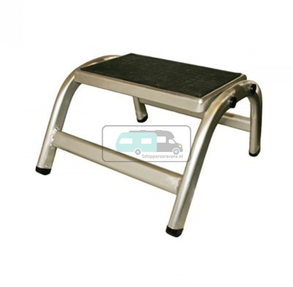 Opstap London Aluminium Enkel