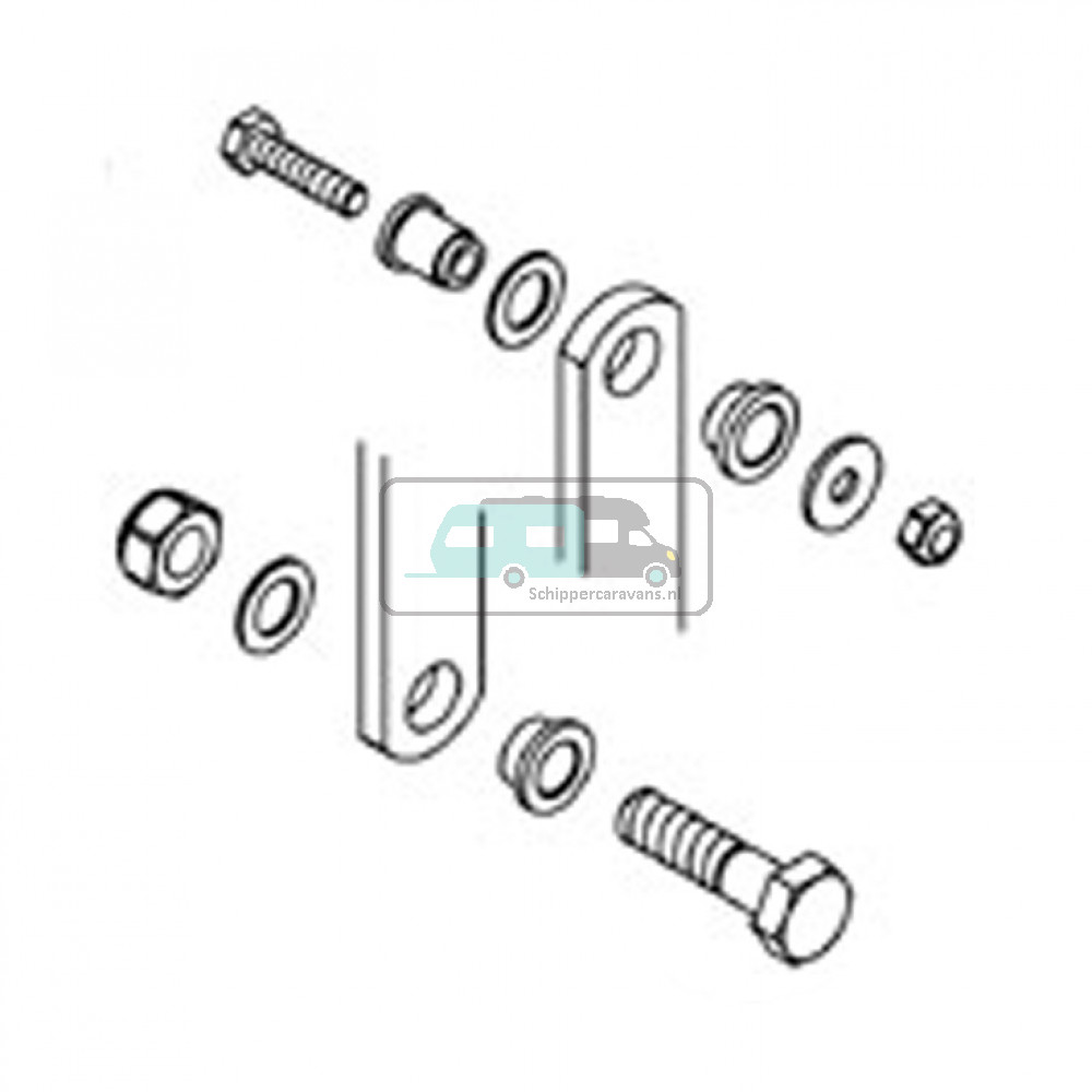 Repair kit bout/moer/ring 12valu double