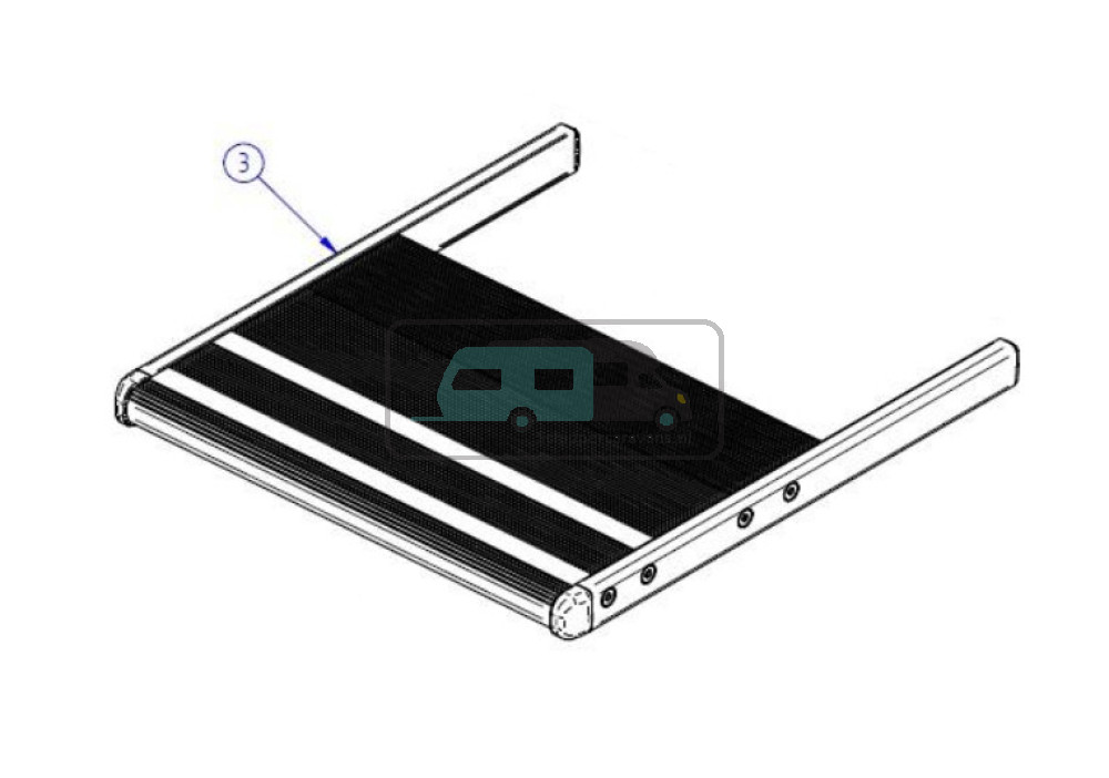 Thule Footboard Compleet Slide-Out 550 2016