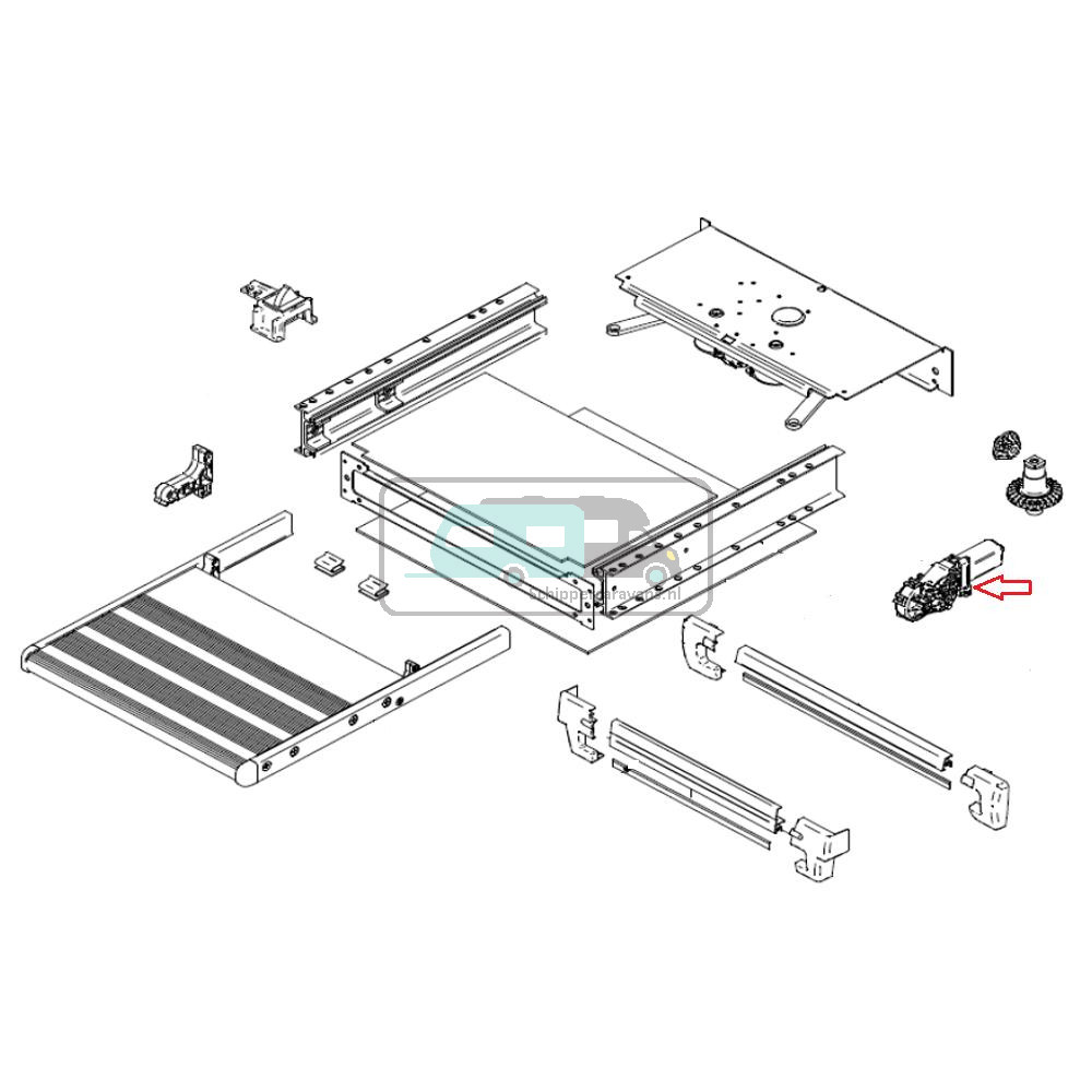 Motor Slide Out 12V >2012
