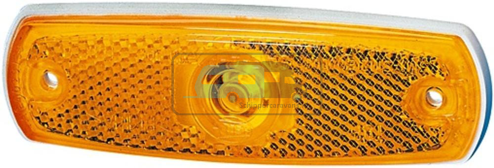 Hella Zijmarkering met Reflector Rechthoekig Inbouw Oranje