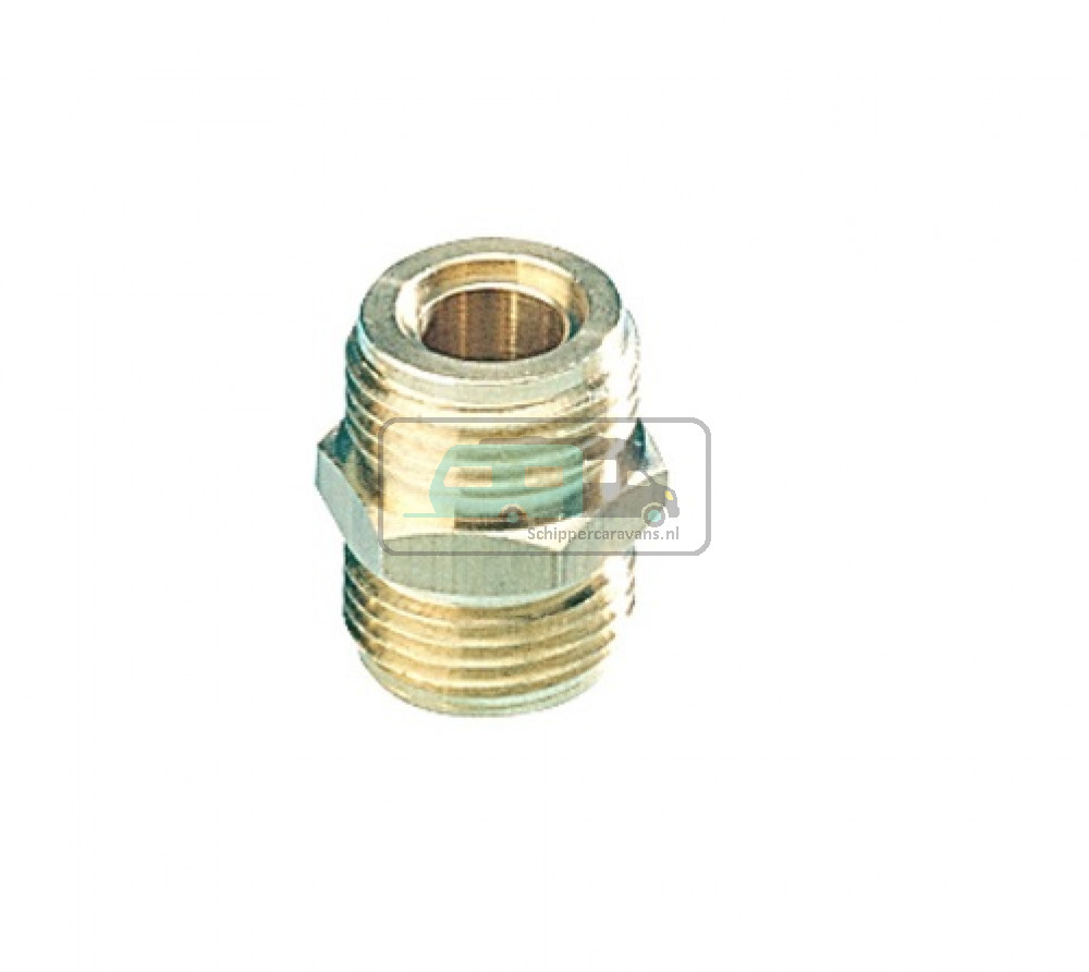 Koppeling dubbel 20x1,5(M)