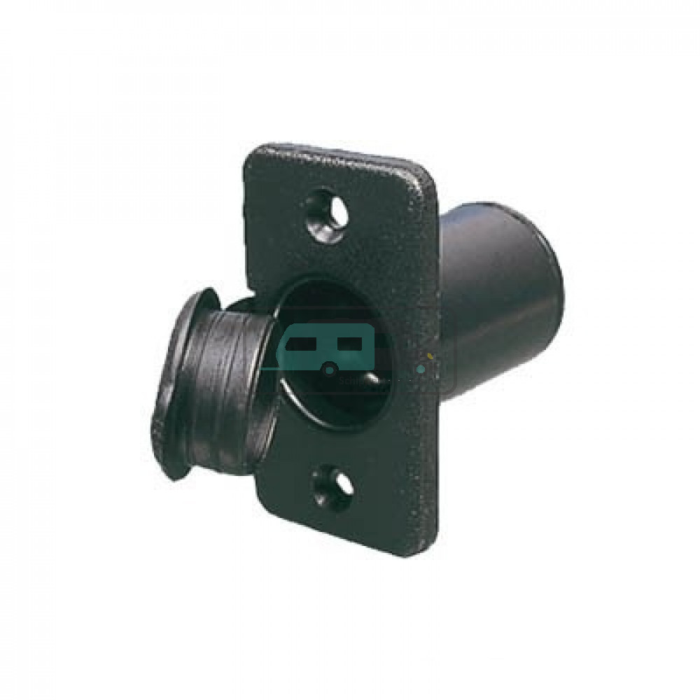Stekkerdoos 12V inbouw + deksel uni
