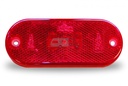 Jokon Markering LED SR2002 met Reflector Rechthoekig Opbouw Rood