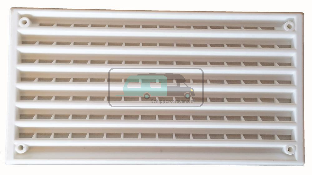 Ventilatierooster Wit 17x9cm