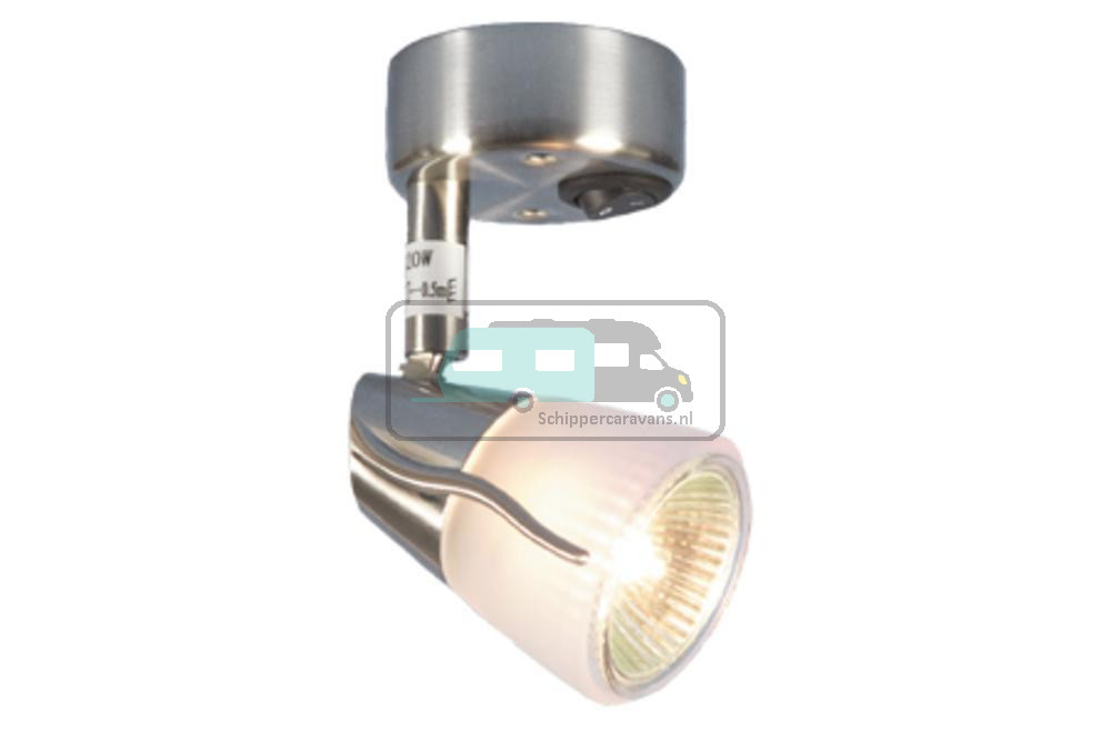Spot mat chroom Meteor 12V-10W