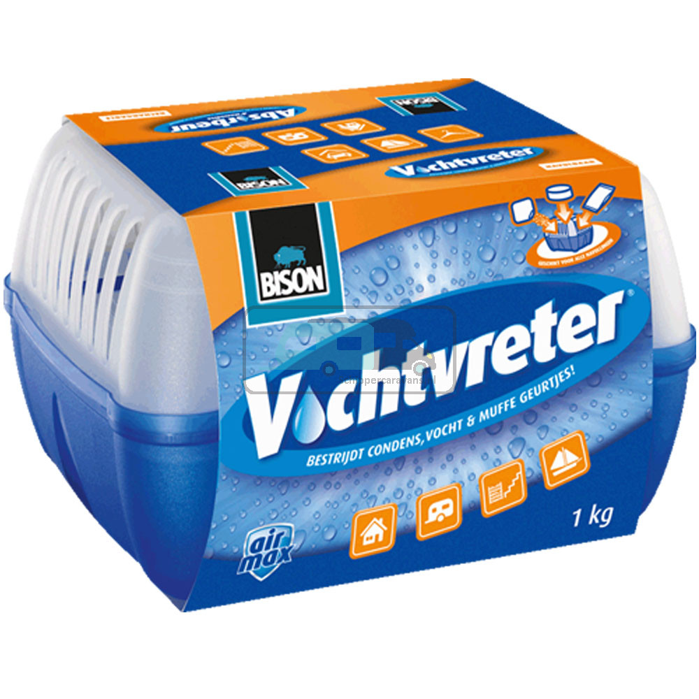 Bison Vochtverdrijver inclusief 1kg vulling