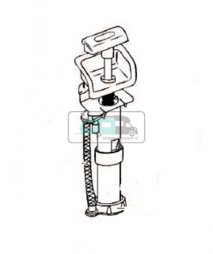 Pump retainer CW
