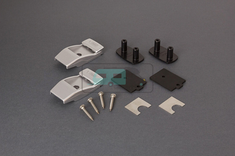 Fiamma Wall Brackets Aluminium Titanium 2st.