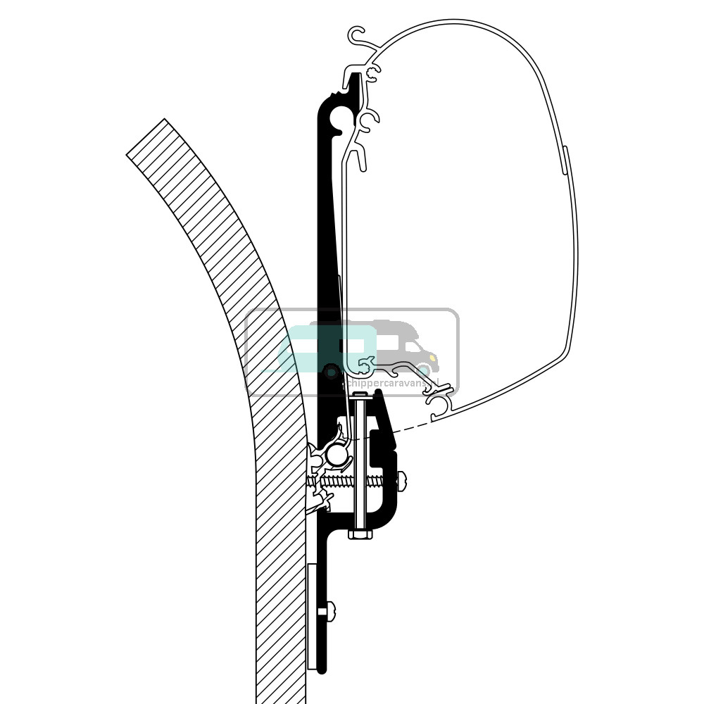 Thule Eriba Touring Adapter