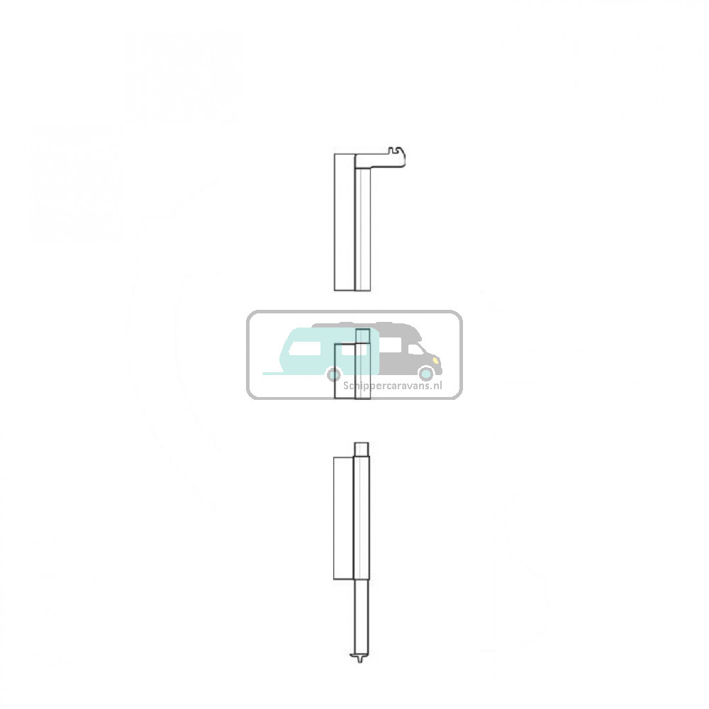 Thule mast profile left