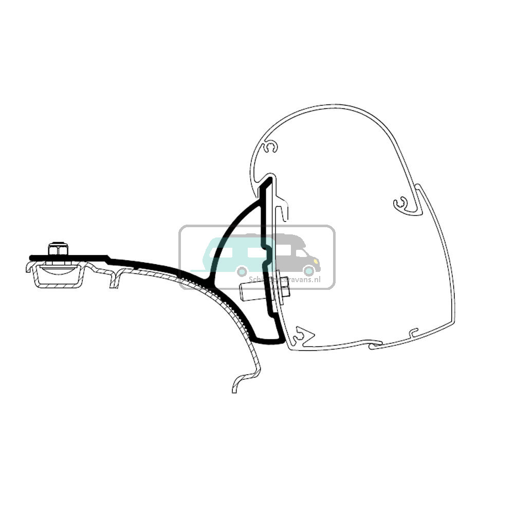 Thule Adapterset 5102 VW T5