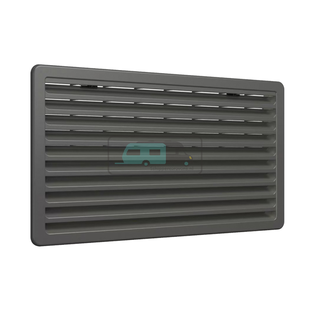 Thetford Ventilatierooster 257x432mm Donkergrijs