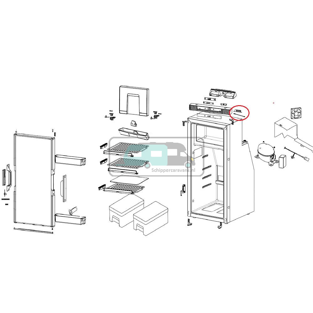 Thetford Thermostaat T2090
