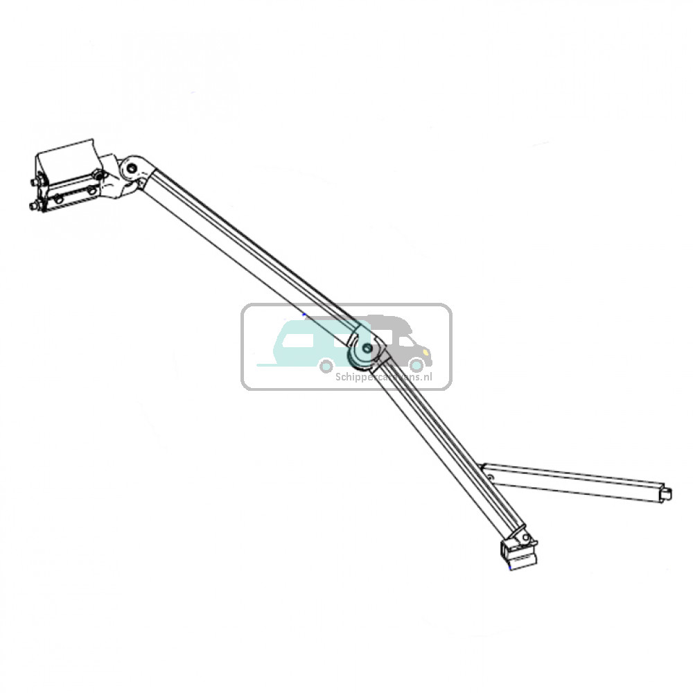 Thule Knikarm Compleet LH 8000 >4.00