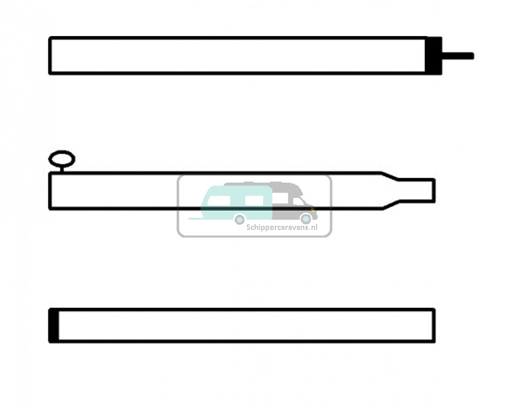 Campking Nokstok 22/19mm 180-250cm Basic