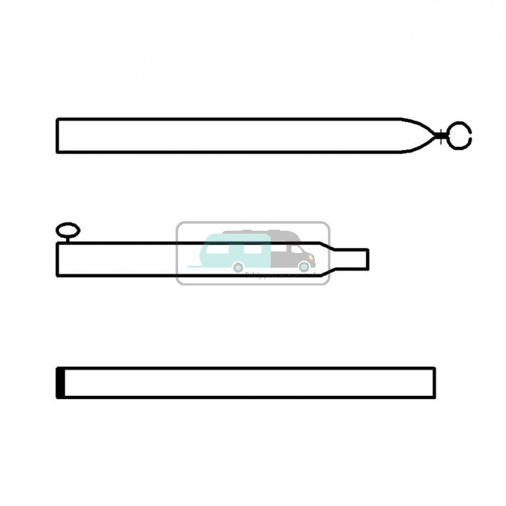 Campking Stormstok 25/22mm 170-250cm Basic