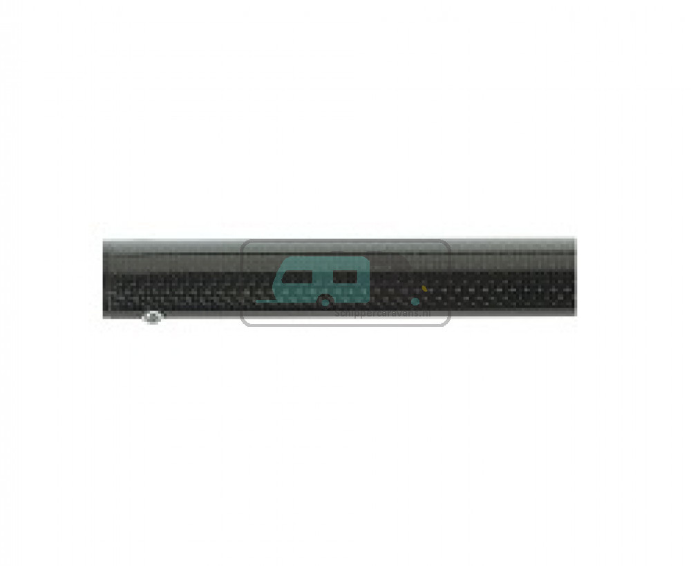 Campking rechte buis 22 mm. 90 cm. : CFRP