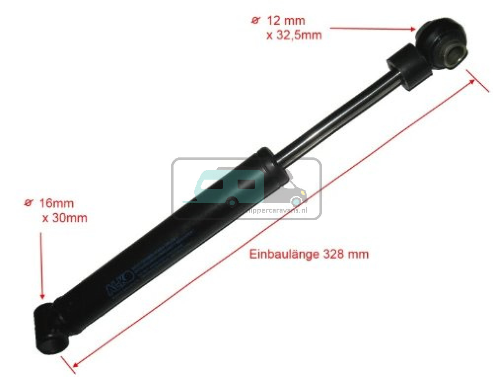 AL-KO Oplooprem Schokbreker 251VB/ 251S/ 251G