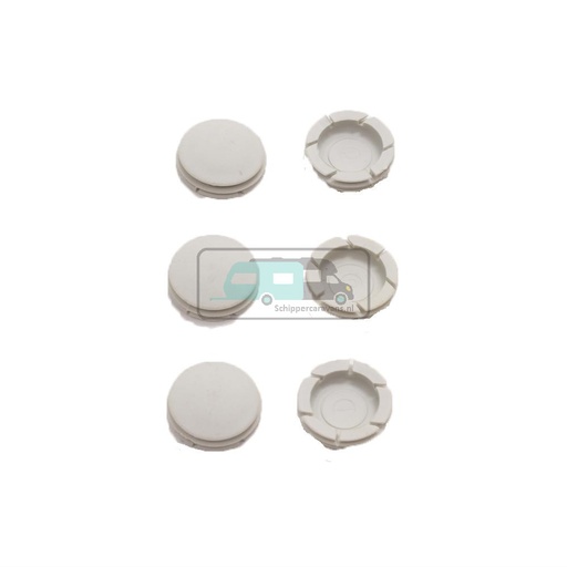 [OCS_1802472] Dometic S3/S4 Rolf Raam Afdekdopje Grijs