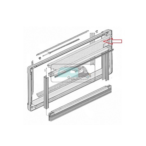 [OCS_1802612] Dometic S4 Vliegenhor 120x60