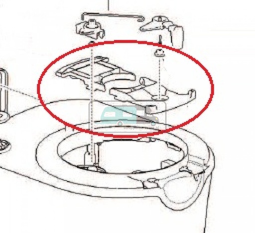 [OCS_200955] C220 Bowl Retainer Bracket