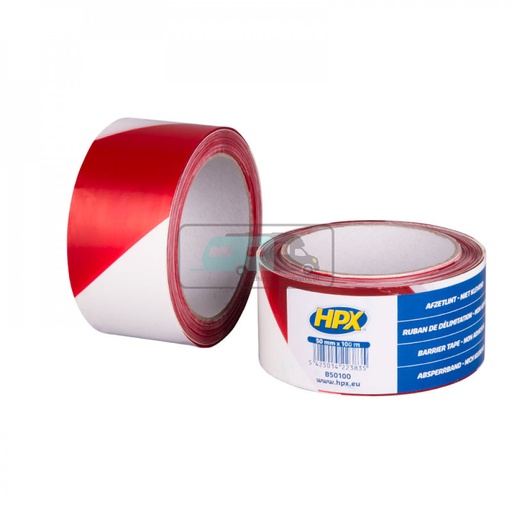 [OCS_2010024] Afzetlint - Rood/Wit 100m