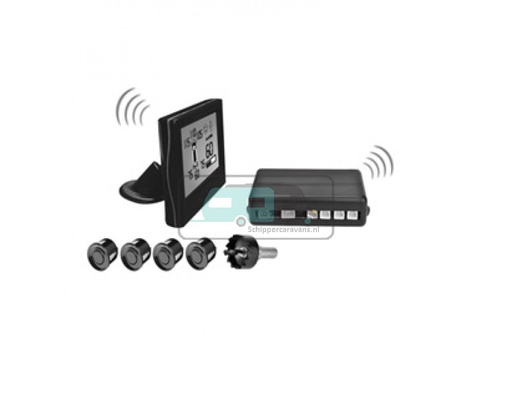 [OCS_2055073] Achteruitrijsensoren Draadloos Set 4 12/24V
