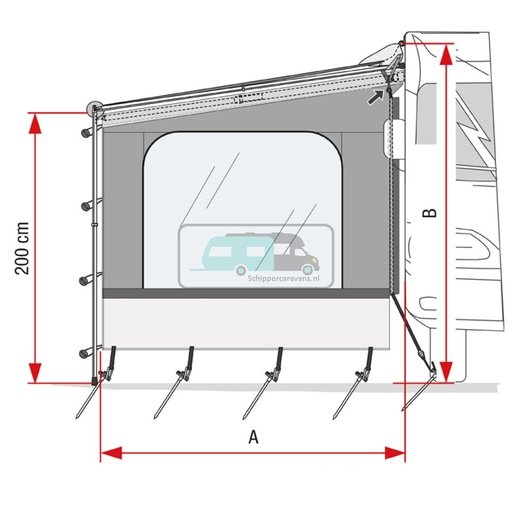 [OCS_2626540] Fiamma Side W CaravanStore/F35